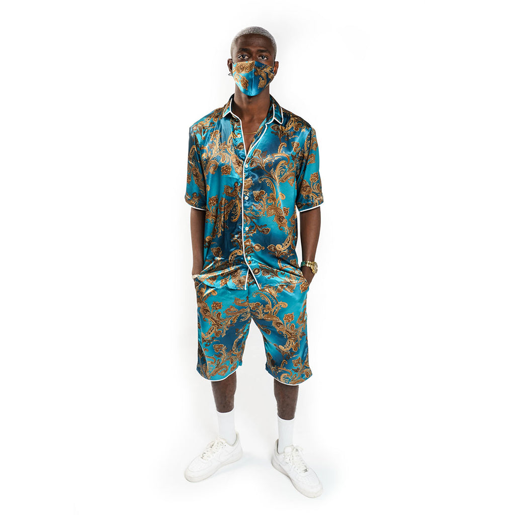 Ensemble Bleu - Burj Dubai / Homme