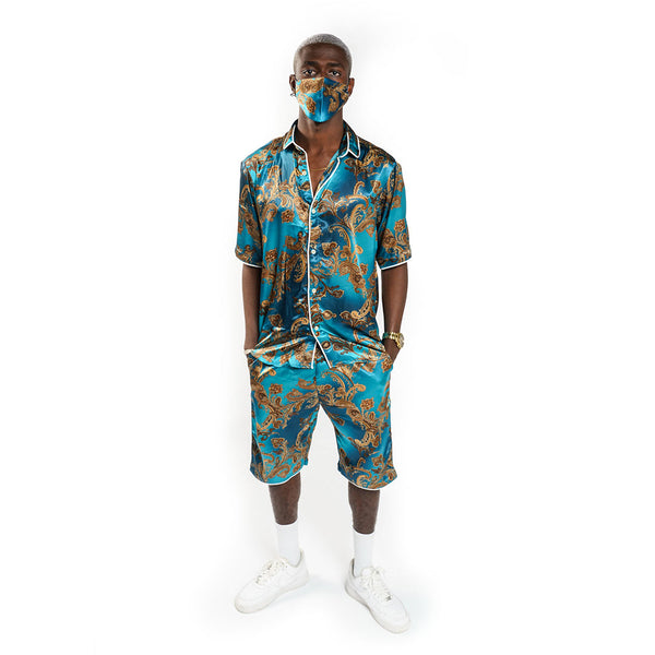 Ensemble Bleu - Burj Dubai / Homme